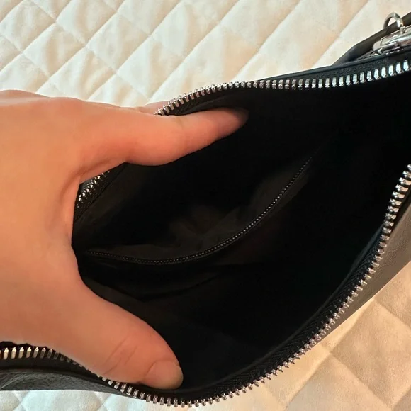 Baggu Mini Recycled Leather Shoulder Bag - Picture 6 of 7